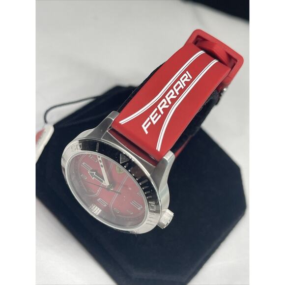 Ferrari Boys Academy Stainless Steel Watch Scuderia 34mm Style Luxury Designer - Picture 10 of 10